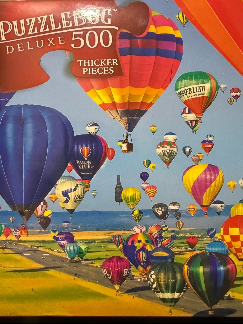 PuzzleDog Deluxe 500-Piece Hot Air Balloon Puzzle - Multicolor